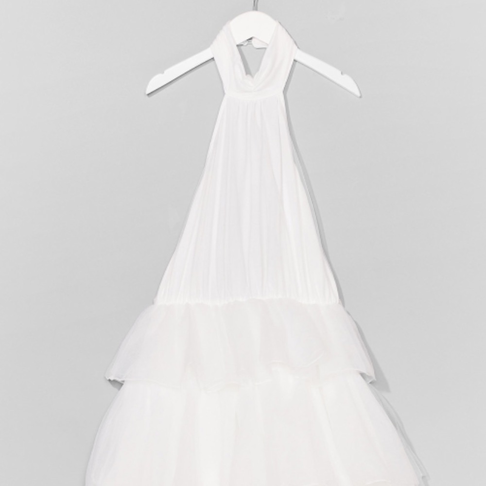 Nasty Gal Tulle Mini Dress Bachelorette Ready! Bride to be!